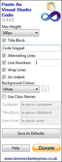 Lavernock Enterprises Paste As Visual Studio Code Lavernock Enterprises Paste As Visual Studio Code