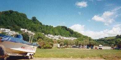 Millendreath valley from the beach
