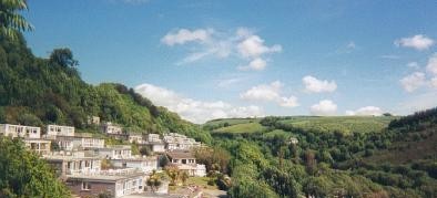 Millendreath valley from Cornwall coastal path west